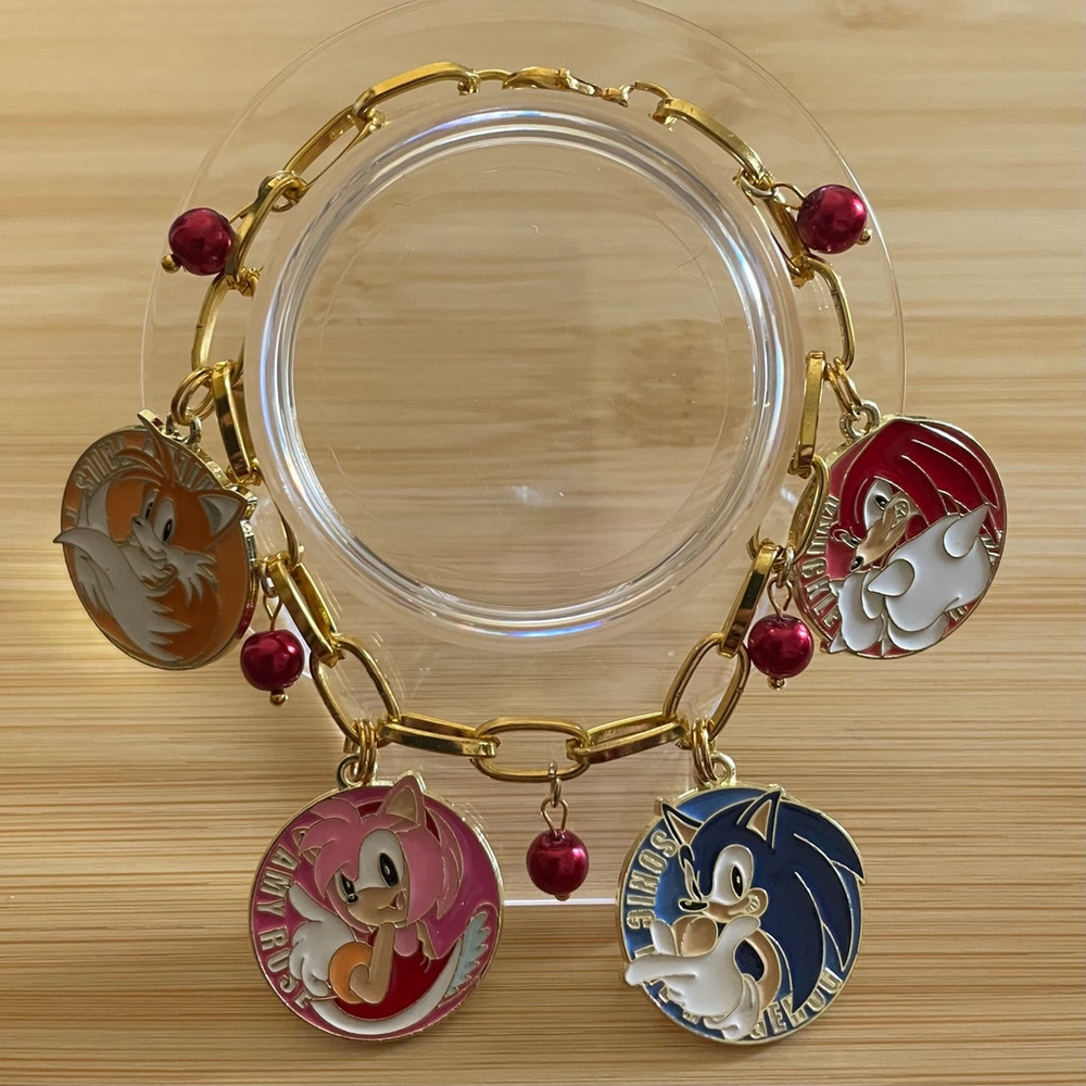 Sonic the Hedgehog Charm Bracelet